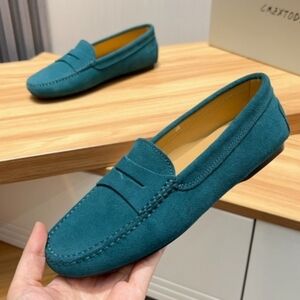 Ladies shoes deer leather shoes